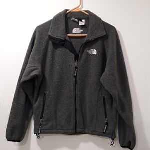 Gray Northface Fleece Jacket